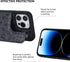 iCoverCase for iPhone 14 Pro Max with Card Holder, RFID Blocking PU Leather Protective Wallet Case for iPhone 14 Pro