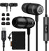 LUDOS Clamor 2 PRO USB C Headphones: Magnetic earbuds for iPhone 15 Pro Max, Samsung Galaxy S23 Ultra, iPad. 5-Year