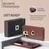Compatible iPhone 13 Pro Max Wallet Case with Card Holder - Slim Durable Faux Leather Flip Cell Phone Case - Caramel