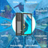 Designed for Galaxy S23 Ultra, Waterproof Case with Built-in Screen Protector, Full Body Shockproof Rugged Black