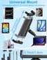 Kolasels 4.7-12.9" Spin Bike Tablet Holder, Gooseneck Tablet Holder for Wheelchair, Stroller, Indoor Cycling, Gym