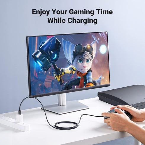 UGREEN Mini USB Cable 10 FT, Mini USB 2.0 B Cord for Garmin Nuvi, Dash Cam, PS3, GoPro Hero 3+, and more.