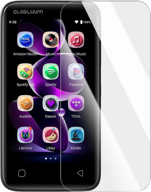 HIFIFEEU SU3, SU5, SU7, SU9 MP3 9H Screen Protector for Player, Tempered Glass, High Clarity, Scratch Resistant
