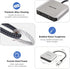 WAVLINK 4K@60Hz 95W USB C to Dual HDMI Adapter, Dual Monitor Splitter, Dual HDMI, PD, Compatible with Dell