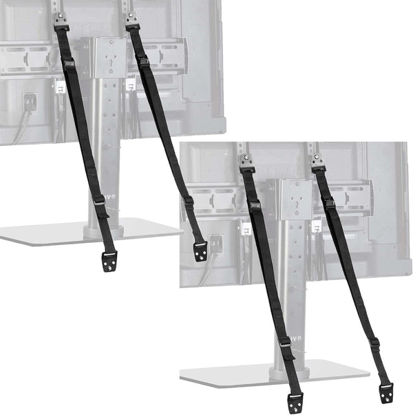 VIVO TV Anti-Tip Heavy Duty Dual Cable Kit, Non Tipping Safety Straps for