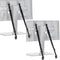 VIVO TV Anti-Tip Heavy Duty Dual Cable Kit, Non Tipping Safety Straps for