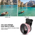Cuifati 12.5X 0.45X 2 1 Professional Phone Camera Lens Macro Lens and Super Wide Angle Lens for Android & iOS