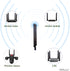 Dixingtek 5G 4G 600-5000Mhz 2-Pack 5G LTE RP SMA mimo Antenna, Compatible with CPE Router Cellular Gateway Industrial
