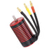 4 3660 1/8 1/10 (4200KV) RC Car Brushless Motor, Aluminum Alloy Poles Brushless Motor Upgrade Parts for Remote Control
