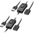 Cable Matters 2-Pack USB On Off Switch, 3ft Short USBA Extension Cable with ON Off for Data and Power
