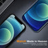 3 Pack Tempered Glass Screen Protector for iPhone 12/12 Pro - HD Clear, Shatterproof, Anti-Scratch, Bubble Free, Easy
