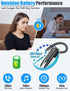 Link Dream Bluetooth Earpiece, Wireless CVC8.0 Headset for Cell Phone, Dual Mic Noise Canceling Handsfree Phone