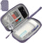 Small Waterproof Electronics Organizer Travel Bag, Accessories Pouch for Cable, Charger, Phone, Power Bank, Earphone