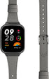 kwmobile Real Leather Watch Strap for Xiaomi Redmi Watch 3 Active/Redmi Watch 3 Lite, Replacement Sports Wristband