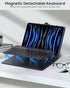 MoKo Universal Tablet Case with Keyboard for 9", 9.7", 10.1", 10.2", 10.4", 10.5", 10.9", 11" Tablets, with Removable