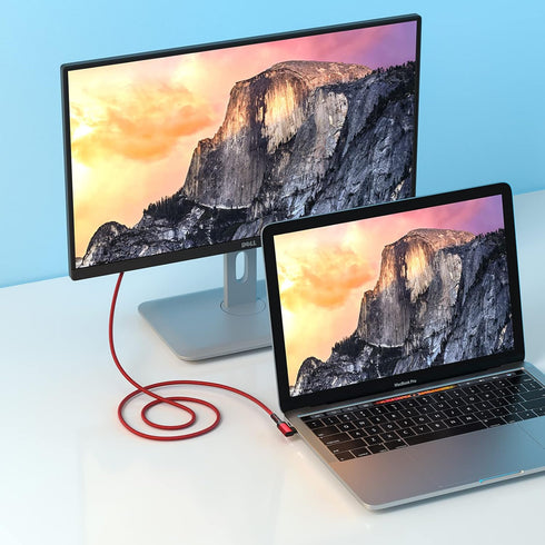 Right Angle USB C Cable 3ft, Besgoods 100W 10Gbps USB-C to USB-C Fast Charging Cord for MacBook Pro/iPhone