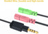 MillSO Headset Adapter, 3.3 Feet 3.5mm Mic and Audio Headphone Splitter for Dual-plug Headset to PS4, Xbox One