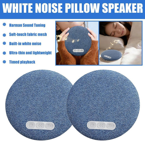 Generic 2026 Bluetooth Pillow Speaker for Sleeping,Mini Portable Under Pillow Speaker with White Noise Timer,Wireless