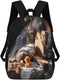 AJmores Bread in Bakery Printed Backpack Bulk Backpack Laptop Backpack Lightweight Travel Backpack