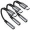 USB Type C to 3.5mm Female Headphone Jack Adapter, (3-Pack) USB C to Aux Audio Dongle for iPhone 15 Plus, Samsung Galaxy