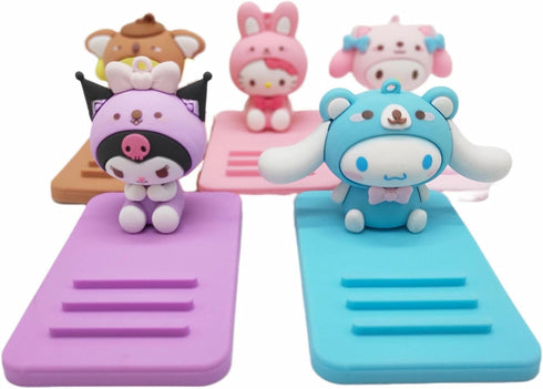 Cute Phone Stand for Desk - Cell Phone Holder for Girls, Compatible with All Mobile Phones