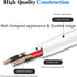 HISPD 5ft S-100 White Micro USB Power Charging Cord Cable Lead for Sound Oasis White Noise Machine & Speaker