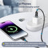 Basesailor USB to USB C Adapter 3 Pack, Type C Female to A Male Car Charger, USBC Converter for iPhone, iWatch, Samsung