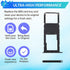 A21 A21 SM-A215U SM-A215U1 for Samsung Galaxy Sim Card Tray Replacement (Single SIM Version) Black Card Tray Slot