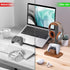 Moginno Headset Walnut Headphone and Controller Stand, Desk Gaming Equipment Wooden Controller Holder, Earphone Hook
