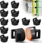 SANGIFT Magnetic Zip Tie Mount, 25LBS Strong Magnetic Wire Holder, Multipurpose Magnet Zip
