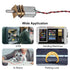 JUZITAO 8PCS N20 3V-6V Mini Gear Motor DC Slow Speed Full Metal Gearbox Micro Motorfor DIY Robot Car RC Toys