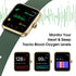 Smart Watch, Fitness Tracker with 45mm Touch Screen, Heart Rate Monitor, Waterproof for Android iOS