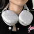 Cute Glitter AirPods Max Case with Cleaner Kit, Anti-Scratch Shell Pattern Cover for Ear Pads, Cups, and Headband -