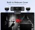 Amdony 1080P Streaming Webcam for PC - HD Webcam with Microphone, Privacy Cover, AutoFocus, Noise Cancellation, Auto