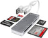 Ardaddyn Aluminum 5-in-1 Memory Stick Pro Duo Adapter for iPhone/PC/Android, Lightning USB C