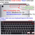 Silicone Keyboard Cover Skin for 2020 MacBook Pro 13" & 2019 2020 MacBook Pro 16" with Touch Bar, Litter Flowers
