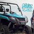 Favation (510 Inch Bike & Golf Cart Speaker Mount Heavy-Duty Adjustable Waterproof Strap Holder for Portable Bluetooth