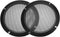 uxcell Speaker Grill Cover 6.5 Inch 184mm Mesh Decorative Circle Subwoofer Guard Protector Black (2pcs)