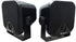 Heavy Duty Waterproof Boat Marine Box Speakers, 4 Inches, Surface Mounted for ATV UTV RZR Golf Cart