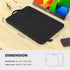 17.3 Inch Portable Monitor Case, Protective Carrying Sleeve for ASUS Arzopa Bimawen UPERFECT ViewSonic Feiasia CUIUIC Cocopar Kksmart NexiGo Pisichen NIUTO EVICIV 17.3" Portable Monitor Bag, Black