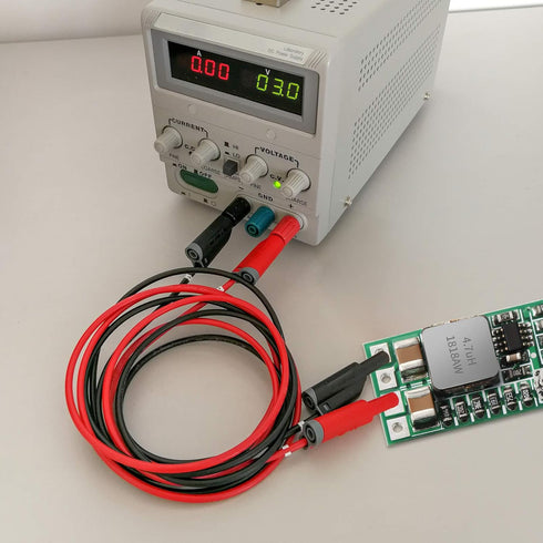 Weewooday 20 Pieces Mini Voltage Reducer Module, Adjustable DC 4.5-24V to 5V 3A Buck Converter Power Supply
