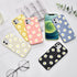 JOYLAND Mustard Green Daisy Flower Phone Case for iPhone 7/8/SE 2020, Soft Liquid Silicone with Microfiber Lining.