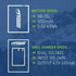Wasabi Power NB-13L Battery (2-Pack) and Charger for Canon PowerShot G1 X, G5 X, G7 X, SX620 HS, SX740 HS