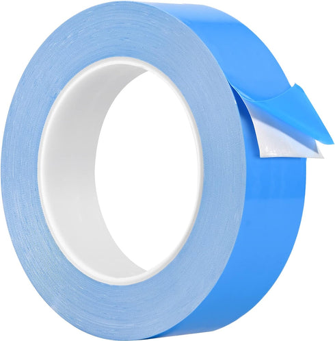 Thermal Tape, 25m x 20mm x 0.2mm, Double Side Adhesive Tapes for Heatsink, LED, IGBT, IC Chip, CPU, GPU