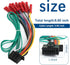 carleef 16 Pin Radio Wiring Harness Stereo Replacement,Stereo Wiring Harness Connects The Stereo System to The