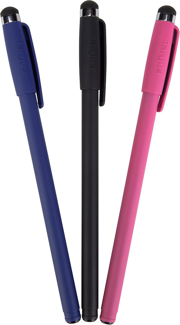 Targus Slim Stylus Pens for Tablets and Smartphones - Compatible with Apple iPad, Samsung Galaxy & All Touchscreen