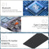 Bluetooth Keyboard for iPad, 10-inch Wireless Keyboard for PC Tablet Phone, Rechargeable Multi-Device RGB Backlit