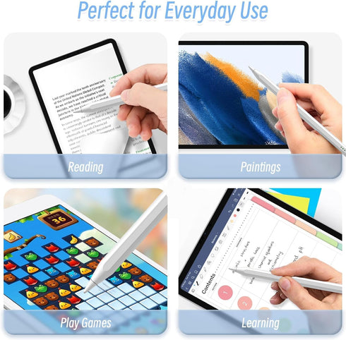 Stylus Pen for iPad, Fast Charging Apple Pencil 1st Generation with Tilt Sensitivity & Palm Rejection for iPad Pro