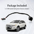 USB Media Hub Module Box Power Adapter Harness for Ford Sync 2 to SYNC 3 Upgrade Retrofit (GEN1)