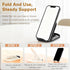 Attkryy 6-Pack Portable Phone & Tablet Stand(Black&White), Foldable Multi-Angle Desk Holders, Adjustable Universal